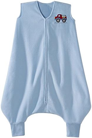 Halo Big Kids Sleepsack Wearable Blanket Micro Fleece Blue 4T-5T