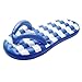 Blue Wave Marine Blue Flip Flop Inflatable Pool Float, 71