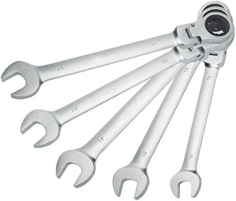 1Piece 6-24Mm Flex Head Ratchet Wrench Cr-V Open End Spanner Wrench Hex Ratchet Allen Key Car Repair Tool Hand Tools
