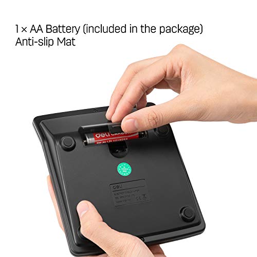 image for Calculator, Deli Standard Function Desktop Basic Calculators with 12 D