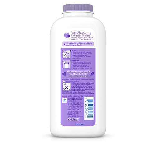 johnson's baby powder calming lavender 15 oz