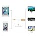 HDMI Cable, Shinefuture 6.4ft MHL To HDMI Cable 1080P HDTV Adapter For IOS 10 IPhone 5 5S 6 6S Plus 7 7 Plus， Plug and Play，No Need Personal Hotspot, WIFI,Upgraded Version (Gold)
