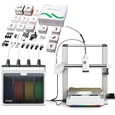 Creality SPARKX I7 Combo 3D Printer Bundle with i7 3D Printer PrintEase Kit Includes 0.2/0.4/0.6/0.8mm Hotends Extruder Gear Heating Assembly Filament Cutter