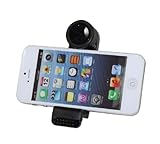 L.Store (R) Adjustable Car Air Vent Smartphone Mount Holder 3.5'' - 6.3'' For Mobile Cell Phone: iPhone 3, 4, 4S, 5, 5S, 5C; Samsung Galaxy; Nokia; HTC; Blackberry - Black