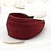 Colorful Flocking Headband - Folded Broad Hairband for Women,Lady,Kids-Girls Hair Band(Random Color)