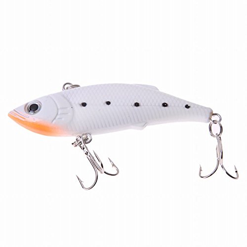 Smartcoco Lot De 5 Leurres De Pêche De Nuit 3d Phosphorescents Vib Popper Crank Minnow Crayon Lumineux Leurre Artificiel Avec Boîte à Leurre