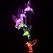 Medog Wind Chimes Color Changing Solar Led Night Light Hummingbird Wind Chimes Light For yard Blue Hummingbird Wind Chimes ( bird)