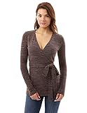PattyBoutik Women’s Long Sleeve Knit Wrap Tunic