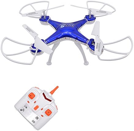 Zerospace RC Quadcopter Headless Model 2.4G Remote Control Copter Drone 4 Channel Toy Drone with Lights for Beginner (Dark Blue)