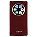 L G Electronics Quick Circle Folio Case for LG G Flex 2 - Retail Packaging - Red/ Burgundy