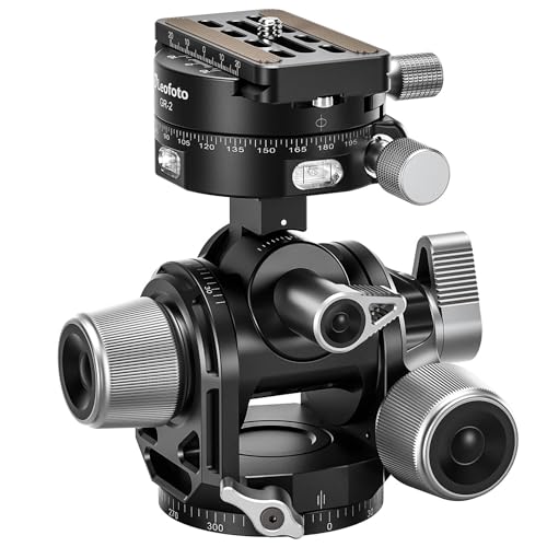 Leofoto G4 Pro Four Way Geared Head Camera Tripod Head