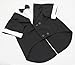 Dog Costume Large Dog Tuxedo Bandana Suit 2-Piece Removeable,Dogs Wedding Attire Outfit for Large and Medium Dogs,Golden Retriever, Labrador, Samo,Bulldogs