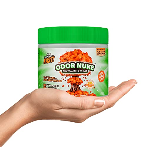 ODOR NUKE Bedside Toilet Deodorizer Tablets Human Urine Odor