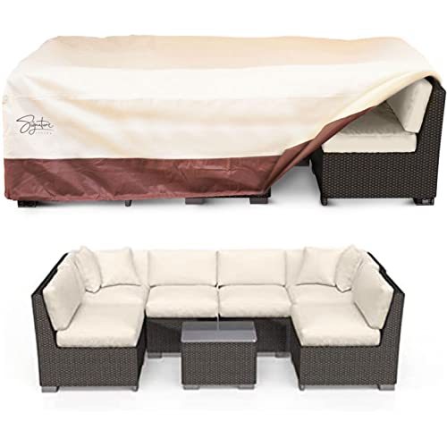 Signature Living Outdoor Couch Cover Waterproof Patio Furniture
