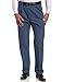 Haggar mens Casual Classic Fit Denim Trouser Pant - Regular and Big & Tall Sizes jeans, Light Stonewash, 40W x 32L US