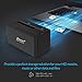 iDsonix Tool Free USB 3.0/2.0 to SATA 2.5/3.5 Inch Hard Drive Docking Station with 3.3 Feet USB 3.0 Cable for HDD/SSD Support 8TB and UASP, Fast Heat Dissipation- Black