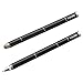 Kalogl Stylus 4 In 1 For All Capacitive Touchscreen Artist Stylus Pen Brush Drawing Gift (Black With packaging)