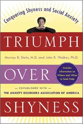 Triumph Over Shyness Conquering Shyness Social Anxiety Stein Murray B Walker John R 0639785328964 Amazon Com Books