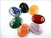 7 Chakra Healing Crystals Set – Natural Plain Oval Stones for Reiki, Meditation & Energy Balancing – 7 Polished Gemstones with Pouch – Spiritual Gift for Yoga & Chakra Work