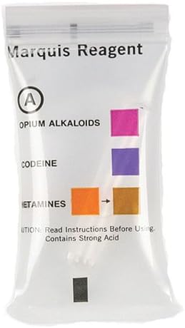 Nik Public Safety Drug Test Kit - A General, Marquis Reagent (Box Of 10) by NIK Public Safety