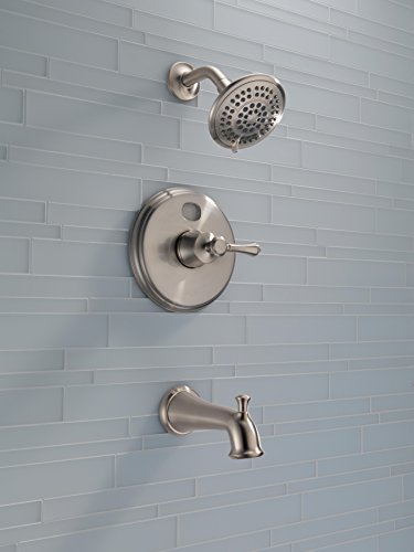 Delta Faucet 144984-SST2O Multichoice 14 Series Temp2O Tub and Shower, Stainless