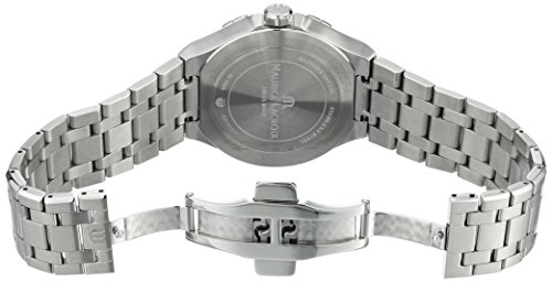 Maurice-Lacroix-Herren-analog-Swiss-Quartz-Uhr-mit-Edelstahl-Armband-AI1008-SS002-431-1