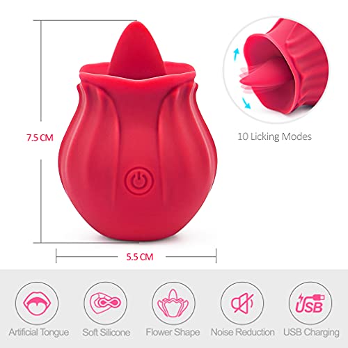 Rose Toys for Women, 2021 Newly Upgraded Flower Toys with 10 Modes in Kenya  | Whizz Massage Sticks