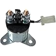 Starter Motor Solenoid W/ 2-Wire Plug for A-ipower SUA9000E SUA10000EC SUA12000E for Predator 7000/8750W 420cc for Generac GP6500E GP7500E GP8000E for All Power Gentron 10000W Generator W/Pigtail
