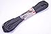 Bored Paracord Brand Paracord/Parachute Cord 7-Strand, 550 Lb. Break Strength Guaranteed U.S. Made, Type III - Black (100 feet)