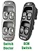 SWITCHDOCTOR Window Master Switch for 1998-2000 Volvo V70 S70 XC70 (Volvo S70)
