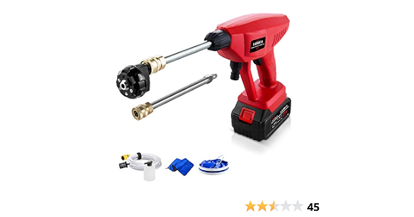 Battery Powered Pressure Washer, Lieber 