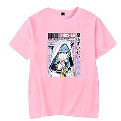 YUYEADZ Hoshimachi Suisei T-Shirt Women Men