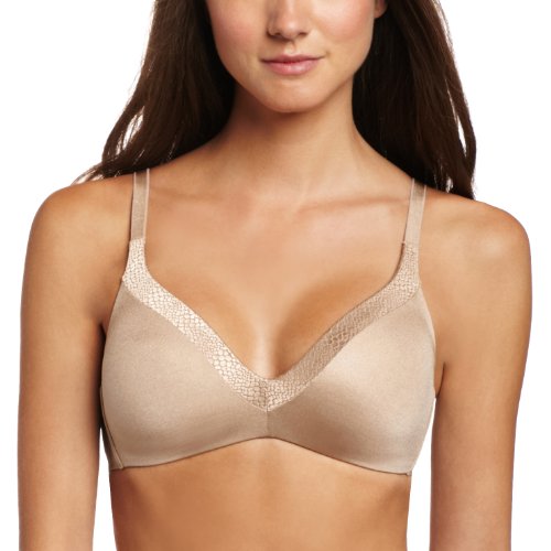 Warner's Women's Back to Smooth Wire-Free Bra, Toasted Almond, 40B