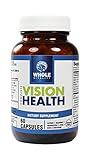 Complete Vision Health, with FloraGLO Lutein, Essential Eye Vitamins for Macular Care, 60 Capsules by Whole Vitality