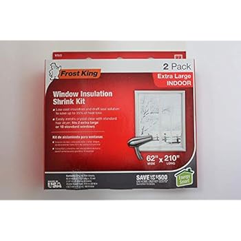 Frost King Extra Large Window Insulation Kit - 2 Pak - Weatherproofing