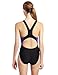 Speedo Women's Swimsuit One Piece Xtra Life Quantum Splice Super Pro Solid Adult-Discontinued, Black/Purple, 34