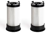 Green Label 2 Pack Replacement HEPA Filter DCF4, DCF18 for Eureka Upright Vacuum Cleaners (Compares to 63073C, 62132, 63073, 3690, 18505). Fits: 4700, 5500 Series
