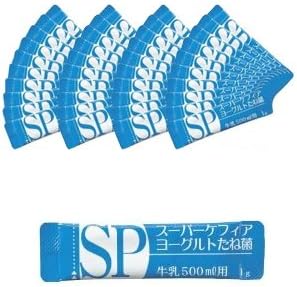 Amazon スーパーケフィアヨーグルトたね菌 40本 株式会社ロイヤルユキ ケフィア倶楽部 ヨーグルト種 通販