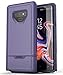 Samsung Galaxy Note 9 Case Purple - Encased Rebel Armor Heavy Duty (Full Body) Protective Cover (2018 Release)