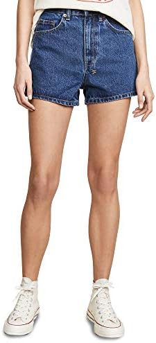 ksubi Women's Old Skool Rise N Hi Shorts