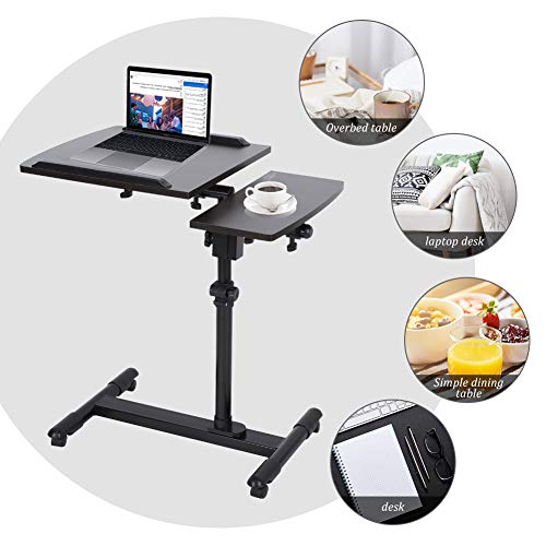 1 Adjustable+Overbed+Portable+Notebook+Hospital