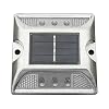 WAHSBAG Solar Road Stud Light,Solar Power Ground Marker Lights Waterdichte Outdoor Oprit Road Stud Lamp voor Deck Trap…