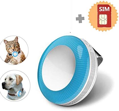 MUXAN GPS Collar Dogs with Real-time SIM card/Geo-Fence/History Route / IP65 Waterproof / 2-way Call/Monitor Function TK925