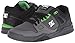 DC Men's Stag 2 Skate Shoe, Black/Dark Shadow/Green, 6 M US