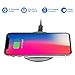 GEEKLIN Fast Wireless Chargers Wireless Charging Pad Quick Charge 5W for iPhone X/iPhone 8/8 Plus/Nexus/Xperia 10W for Galaxy S8/S8+/S7/S7 Edge(AC Adapter Not Included)