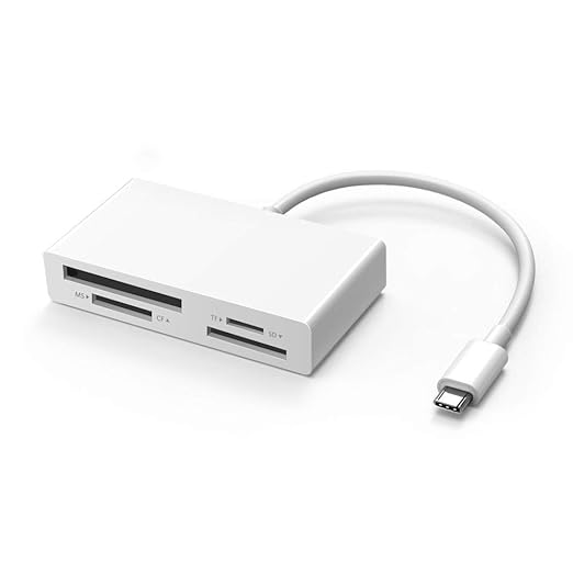 XLHJFDI Lector de Tarjetas Type-S SD Big Card TF/CF Cuatro ...