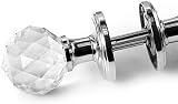 VIRILL 65mm Crystal Glass Door Knob Set for Interior Doors - One Pair view 2