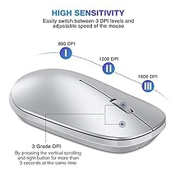 OMOTON Bluetooth Mouse for iPad and iPhone