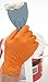 EPPCO TigerGrip 8-Mil Nitrile Glove Disposable Powder, Latex Free Textured Superior Grip Orange Gloves, Large, Box of 100