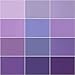 Robert Kaufman RU-437-40 Strips Kona Cotton, Lavender Fields, 40 Piece, 2-1/2-Inch , Purple